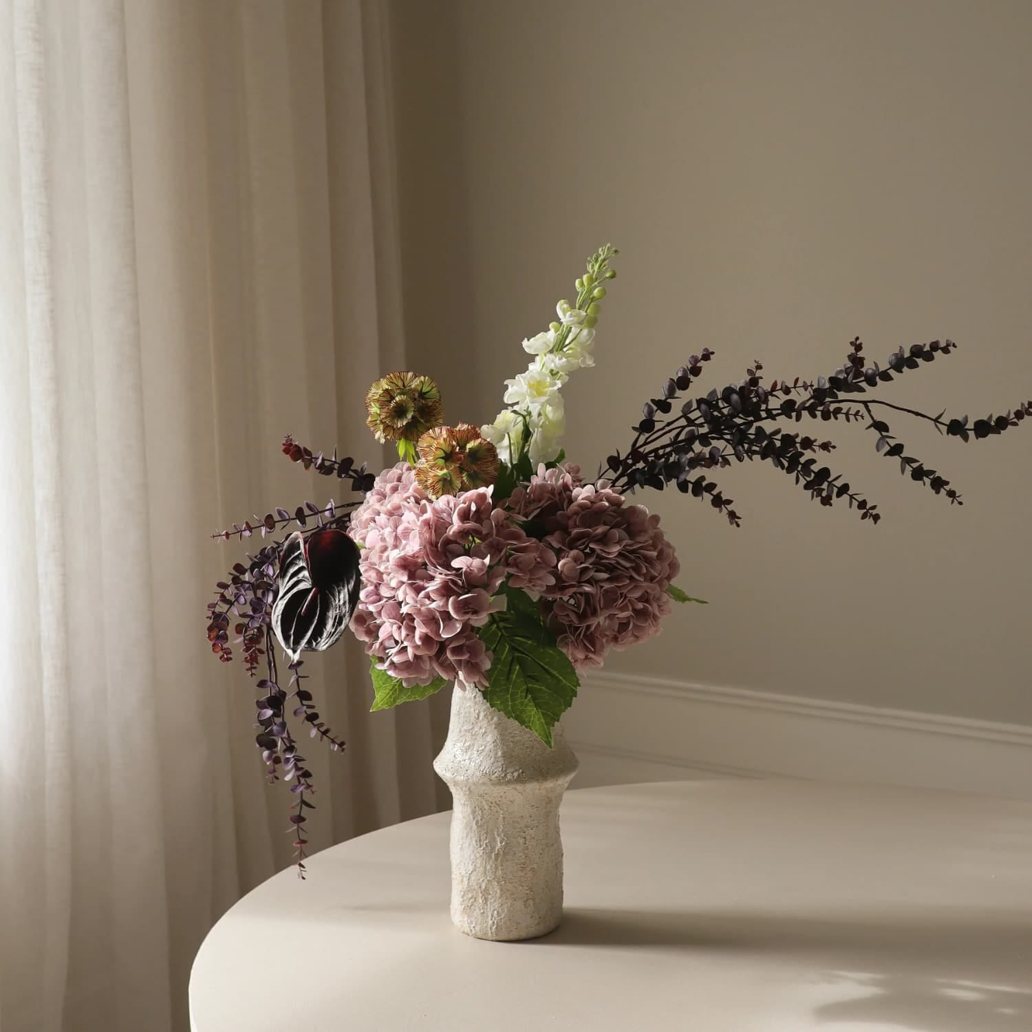 Blomsterbukett Perfectly Plum - Hovedbilde