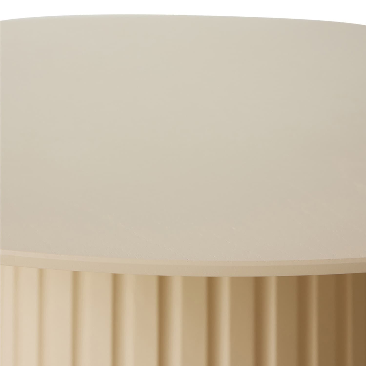 Pillar dining table round cream - Bilde 5