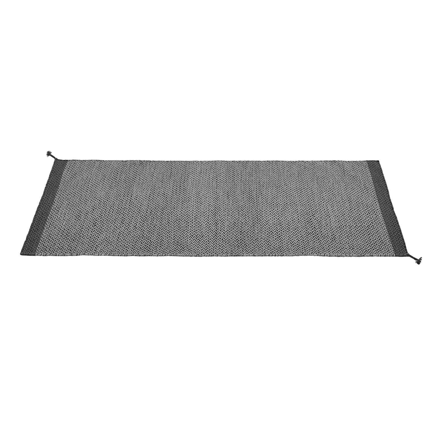 Gulvteppe Ply Rug Dark Grey - Hovedbilde
