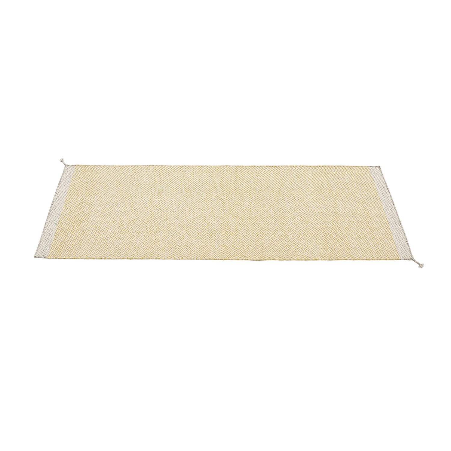 Gulvteppe Ply Rug Yellow - Hovedbilde