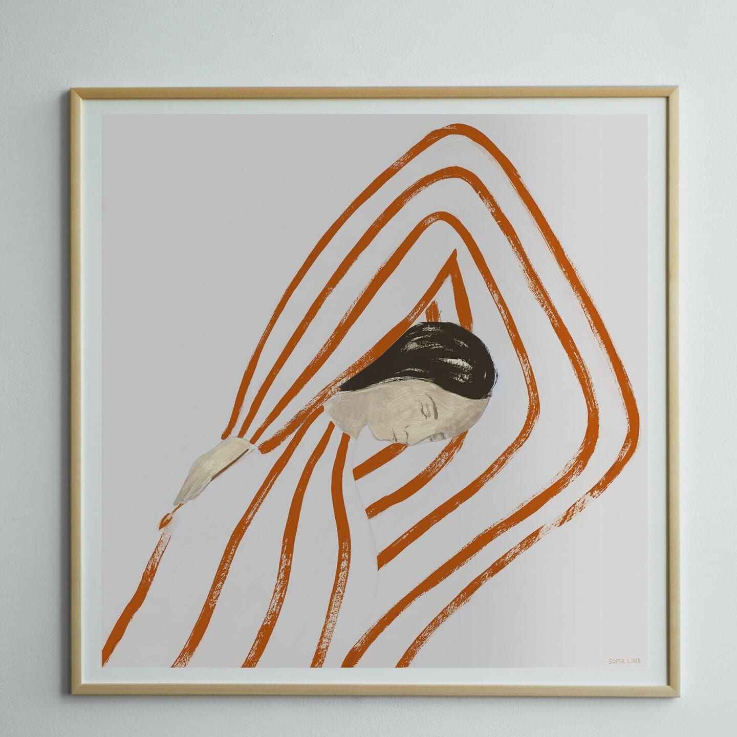 Poster Own Strokes 70x70 - Hovedbilde