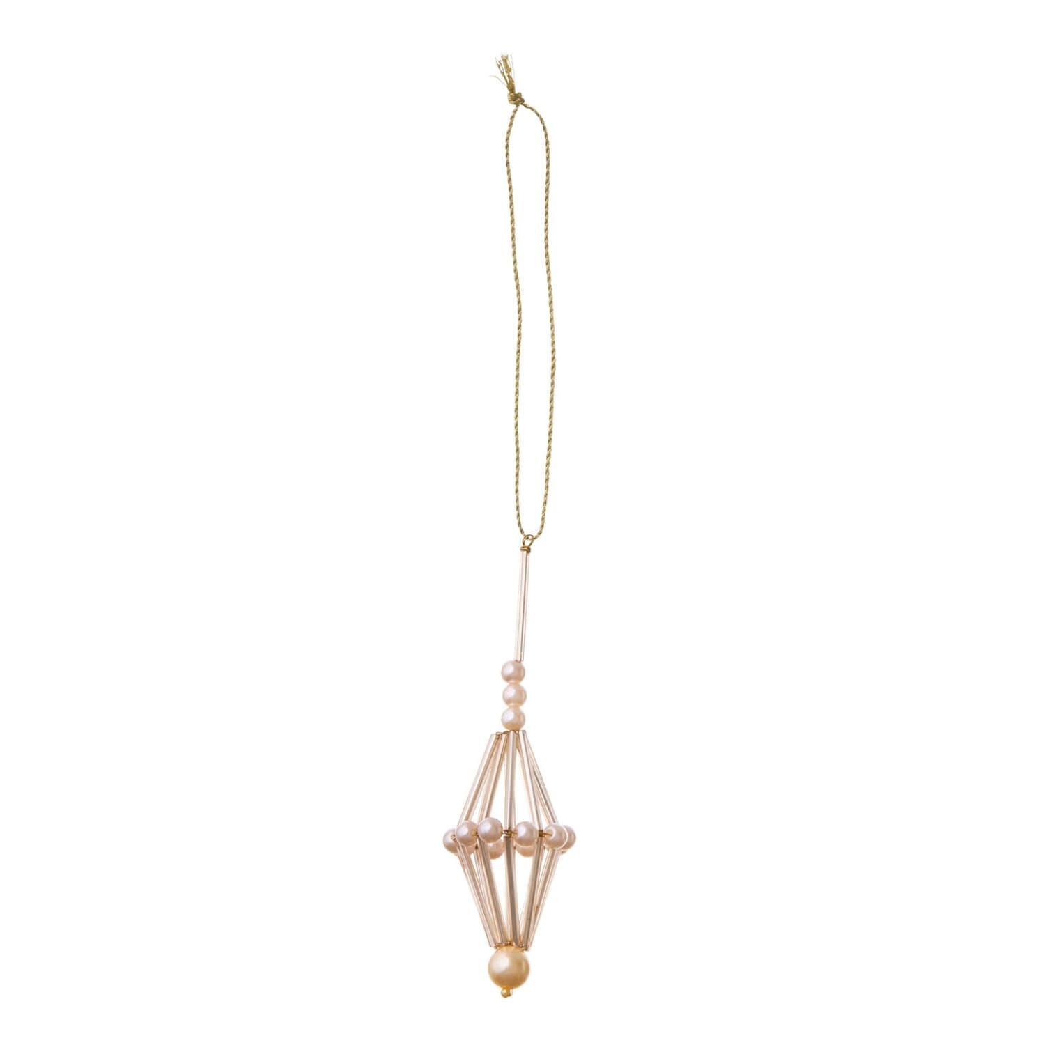 Juletrepynt Prism H10cm Alara Champagne