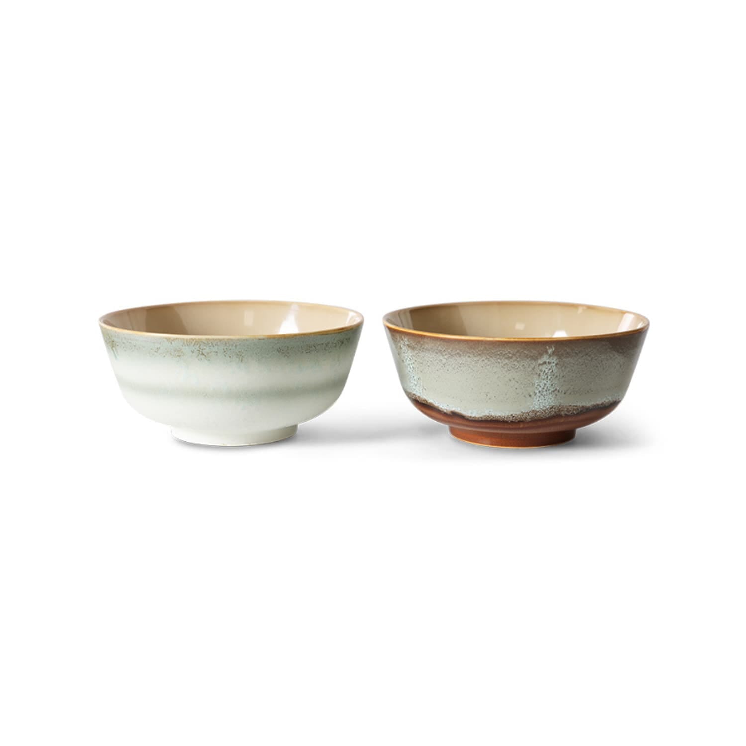 70s ceramics: ramen bowl, verge (set of 2) - Bilde 3