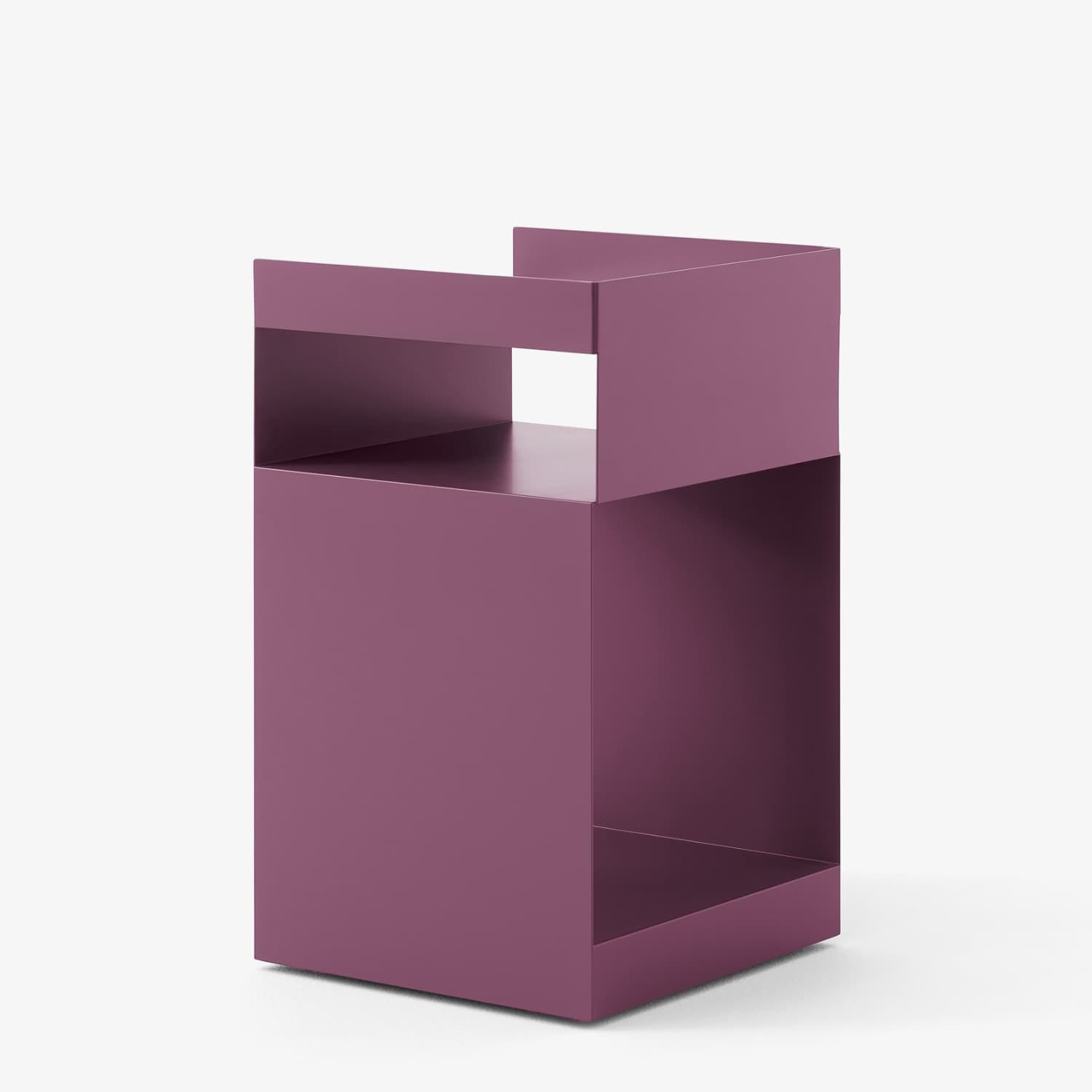 Rotate Sidebord med Oppbevaring SC73 Dark Plum