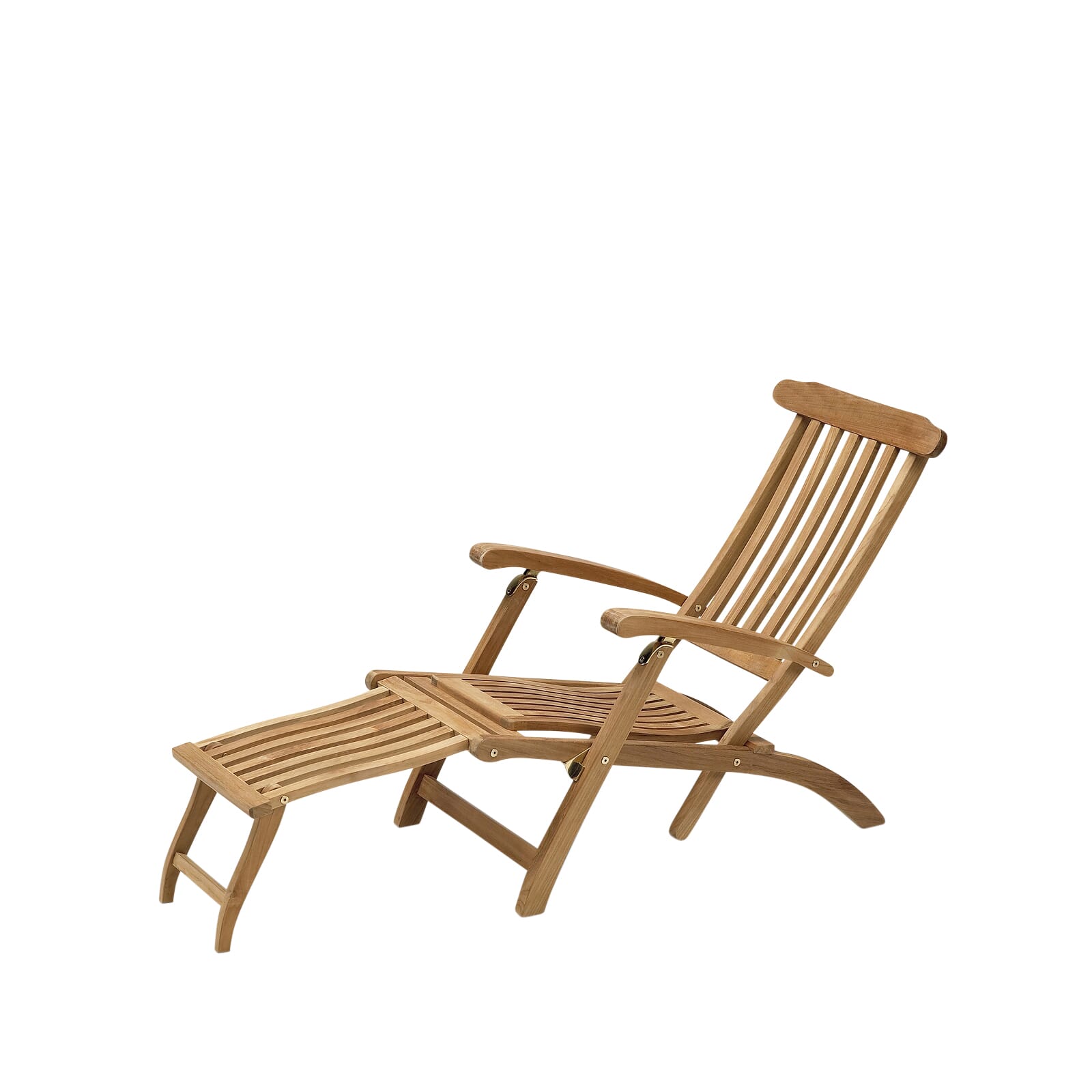 Steamer Deck Chair Teak - Bilde 2