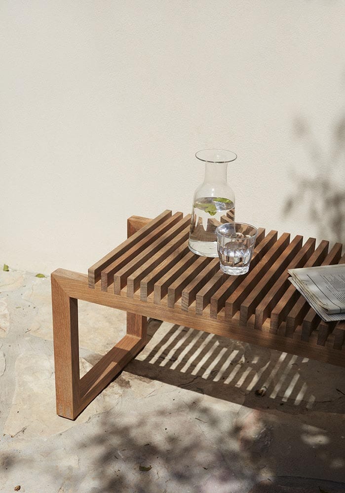 Cutter Benk Teak 120cm - Bilde 2