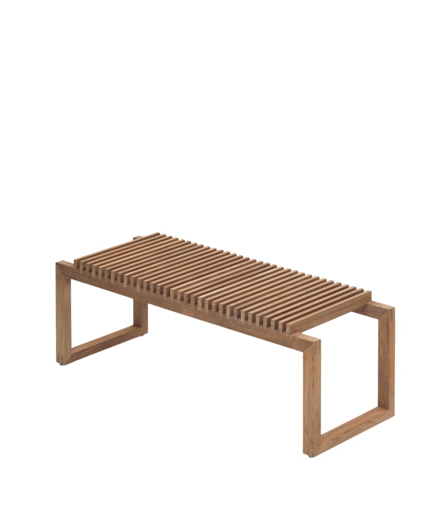 Cutter Benk Teak 120cm - Hovedbilde
