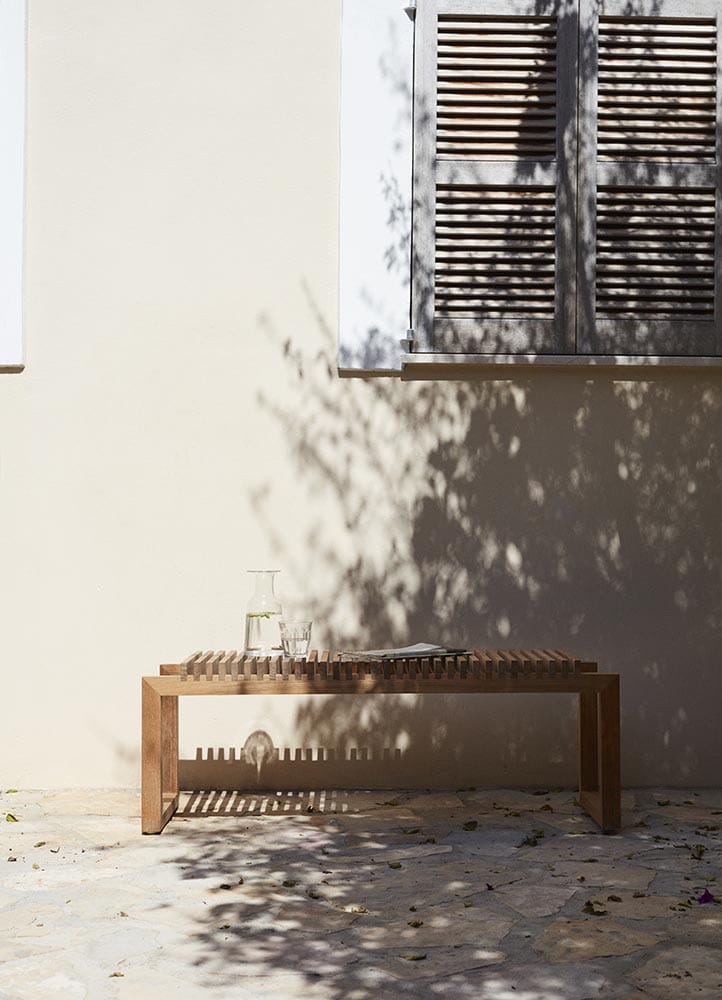 Cutter Benk Teak 120cm - Bilde 3