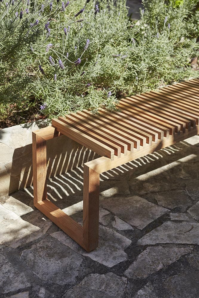 Cutter Benk Teak 120cm - Bilde 4