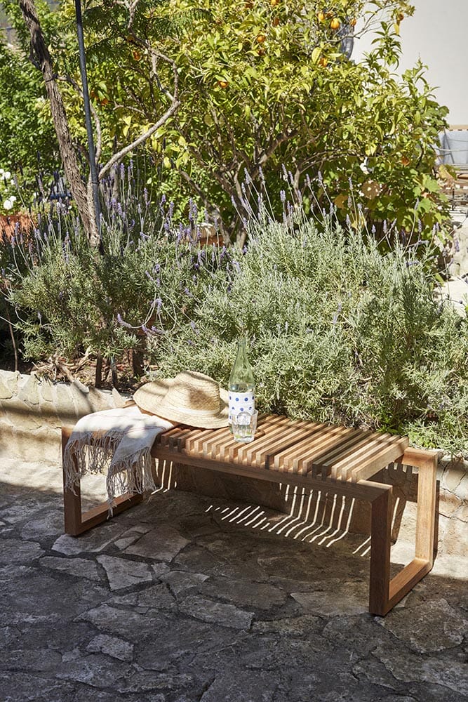 Cutter Benk Teak 120cm - Bilde 5