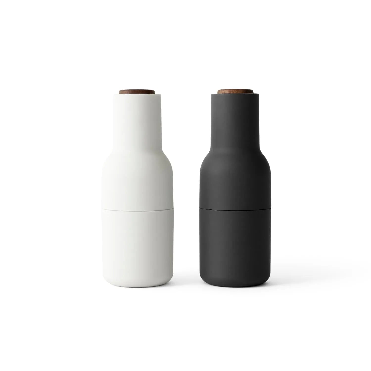 Salt & Pepperbøsse Grå m/valnøtt