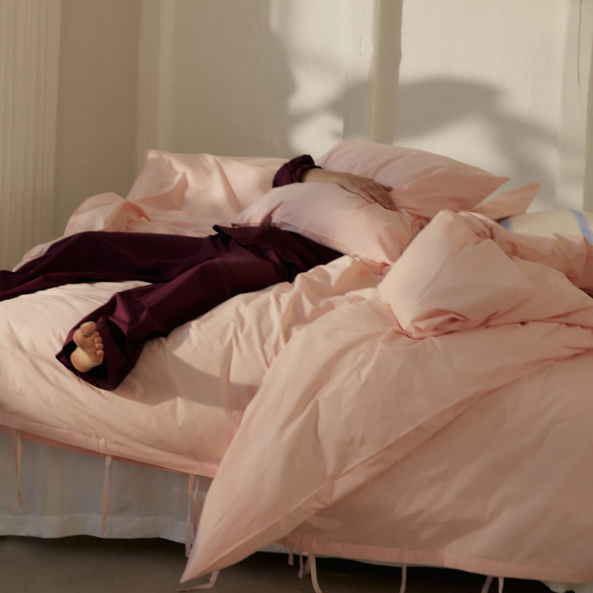 Sengesett Percale Blush