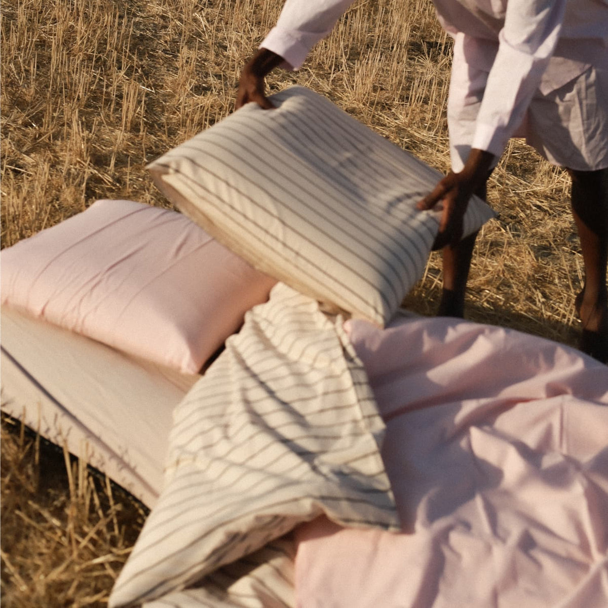 Sengesett Percale Blush