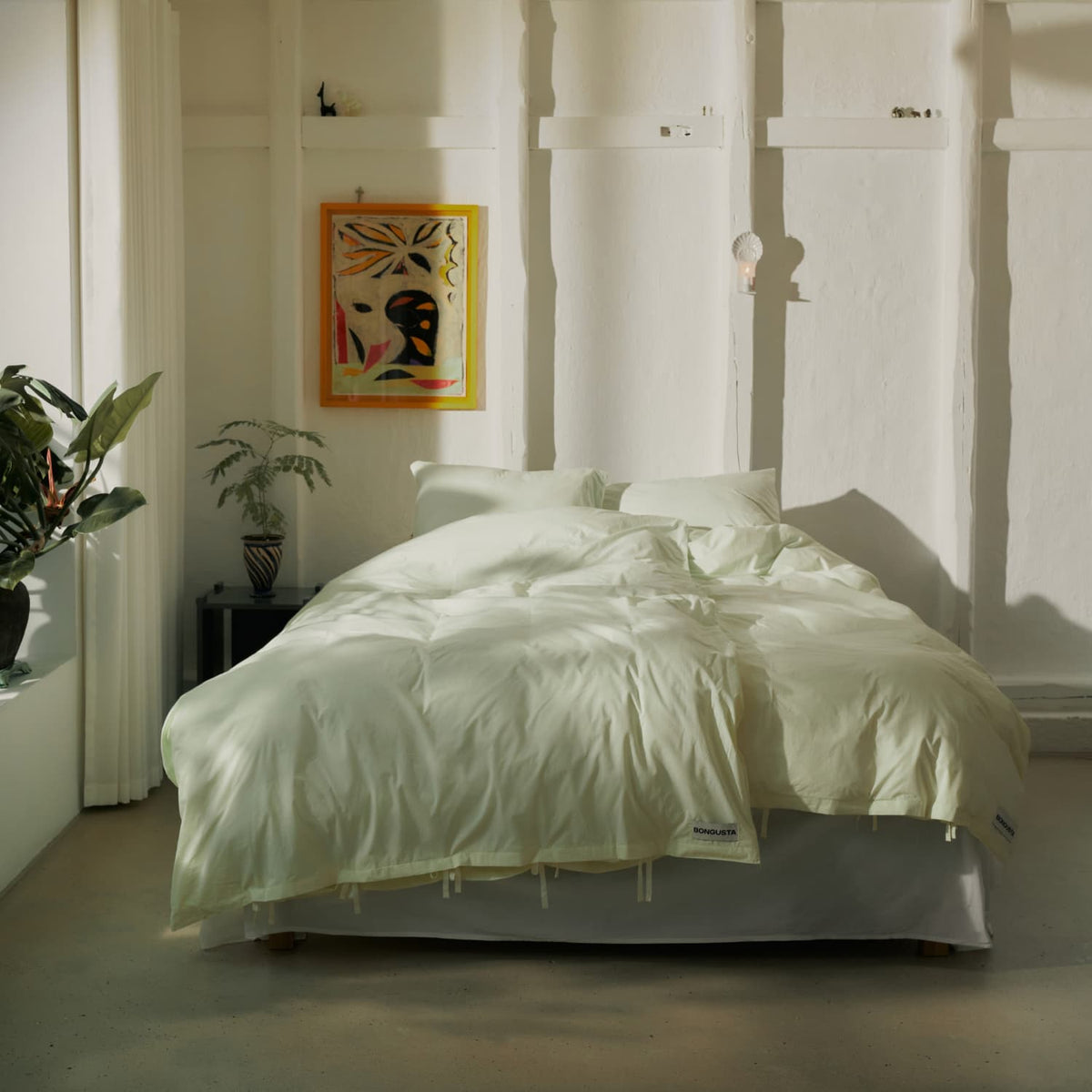 Sengesett Percale Lemon Sorbet