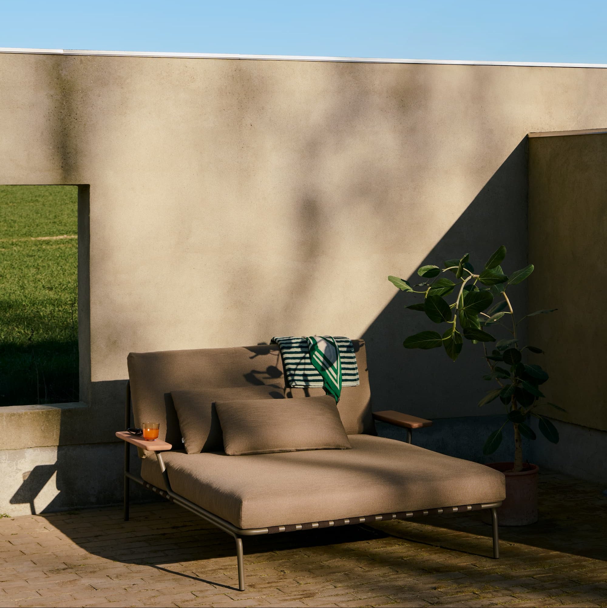 Solseng Settle Ribbed Weave 5/Taupe