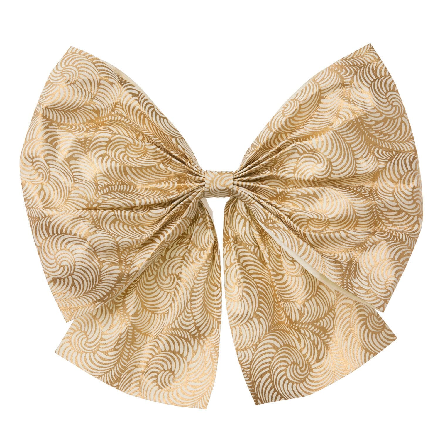 Papirsløyfe Mara 26cm Cream/Gold
