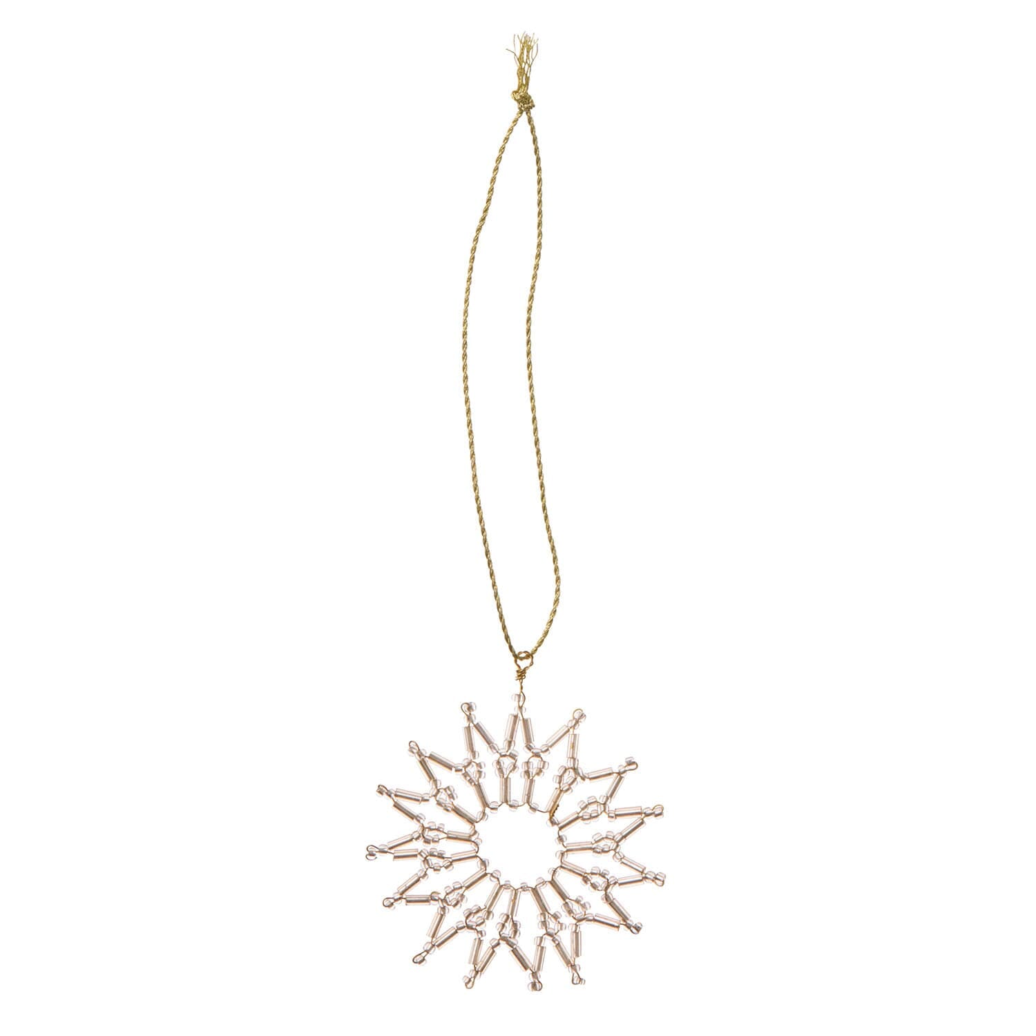 Juletrepynt Snowflake Ø5cm Elia Silver