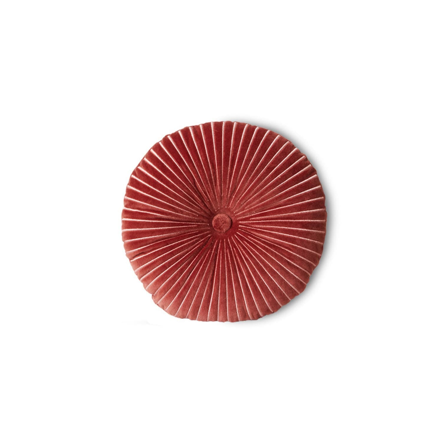 Sofapute Round Burgundy 35x35 - Hovedbilde