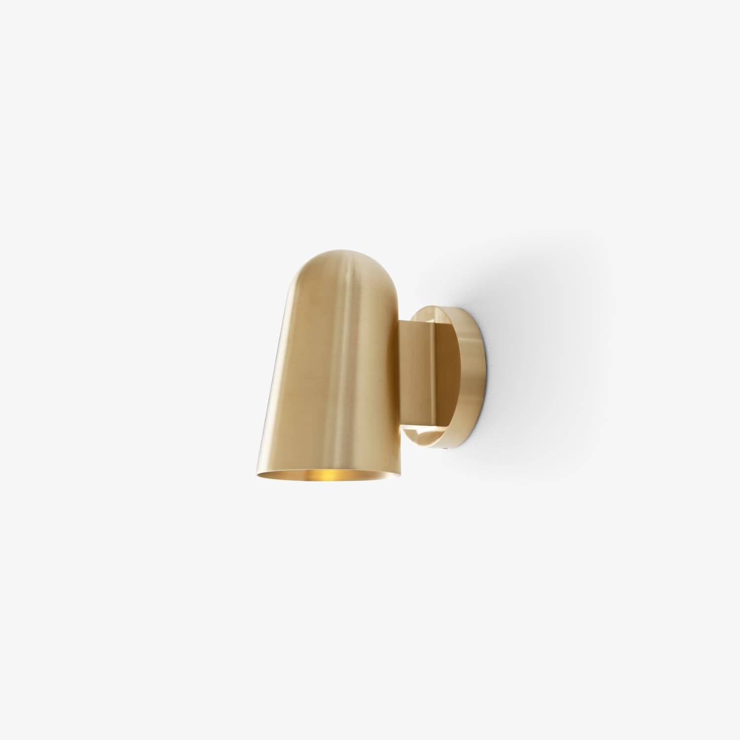 Solid Vegglampe Brass SC105
