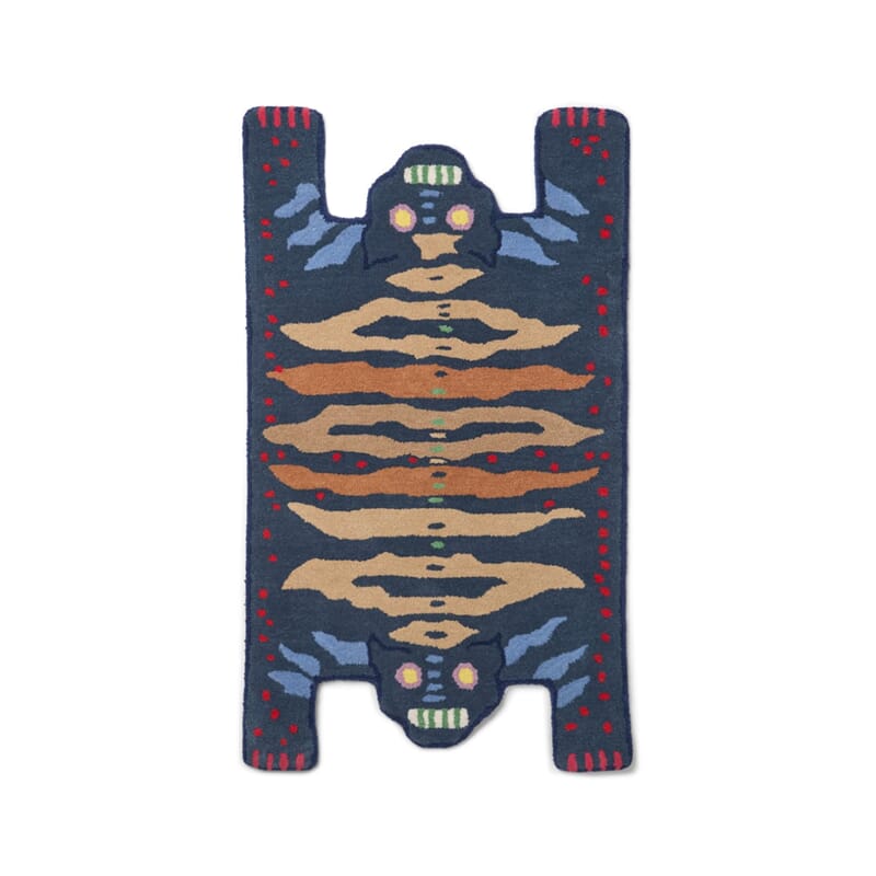 Soulmates Gulvteppe Small Blue