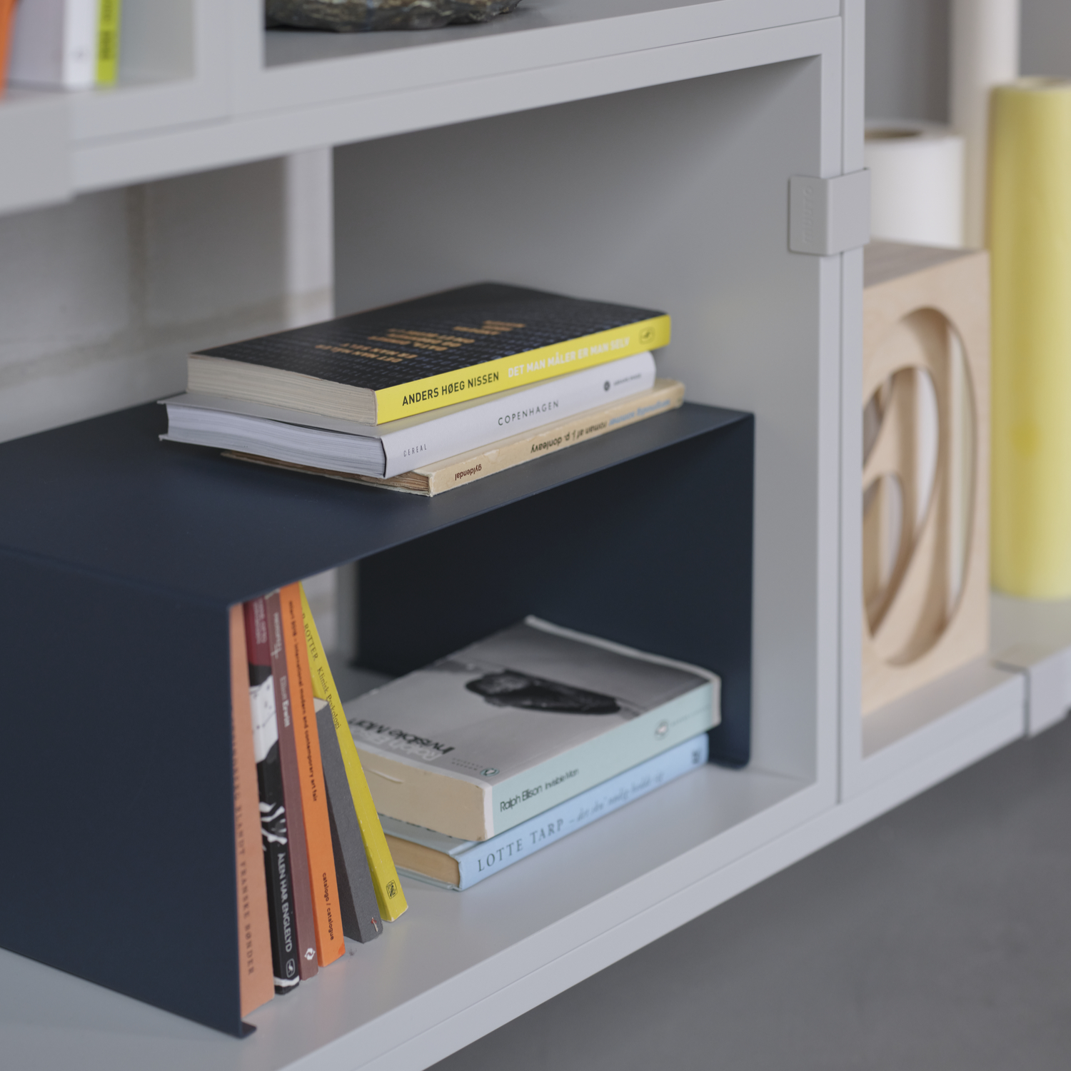 Stacked Insert hylle brukt i modul for oppbevaring og utstilling