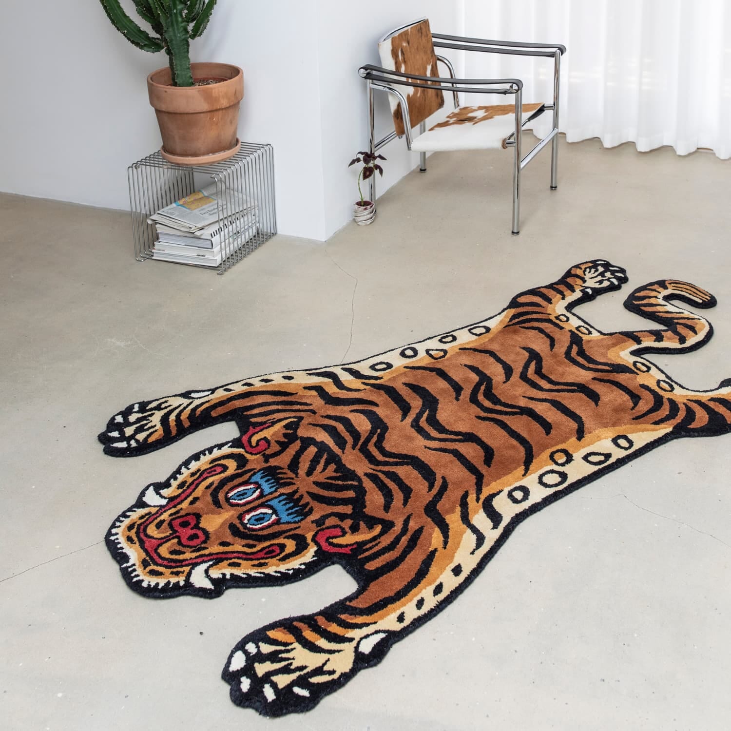 Tiger Gulvteppe 115x90cm - Hovedbilde
