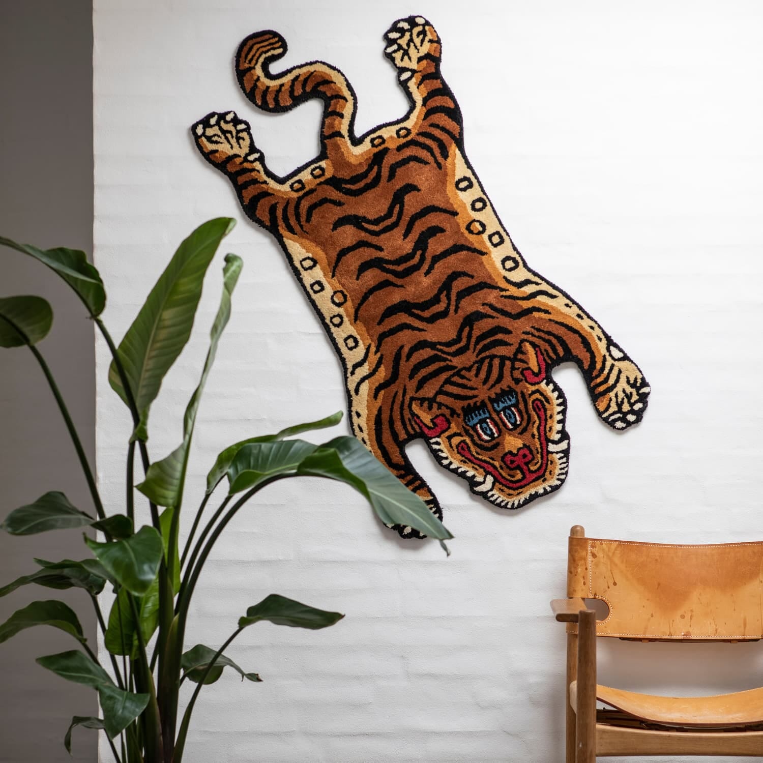 Tiger Gulvteppe 70x125cm - Hovedbilde