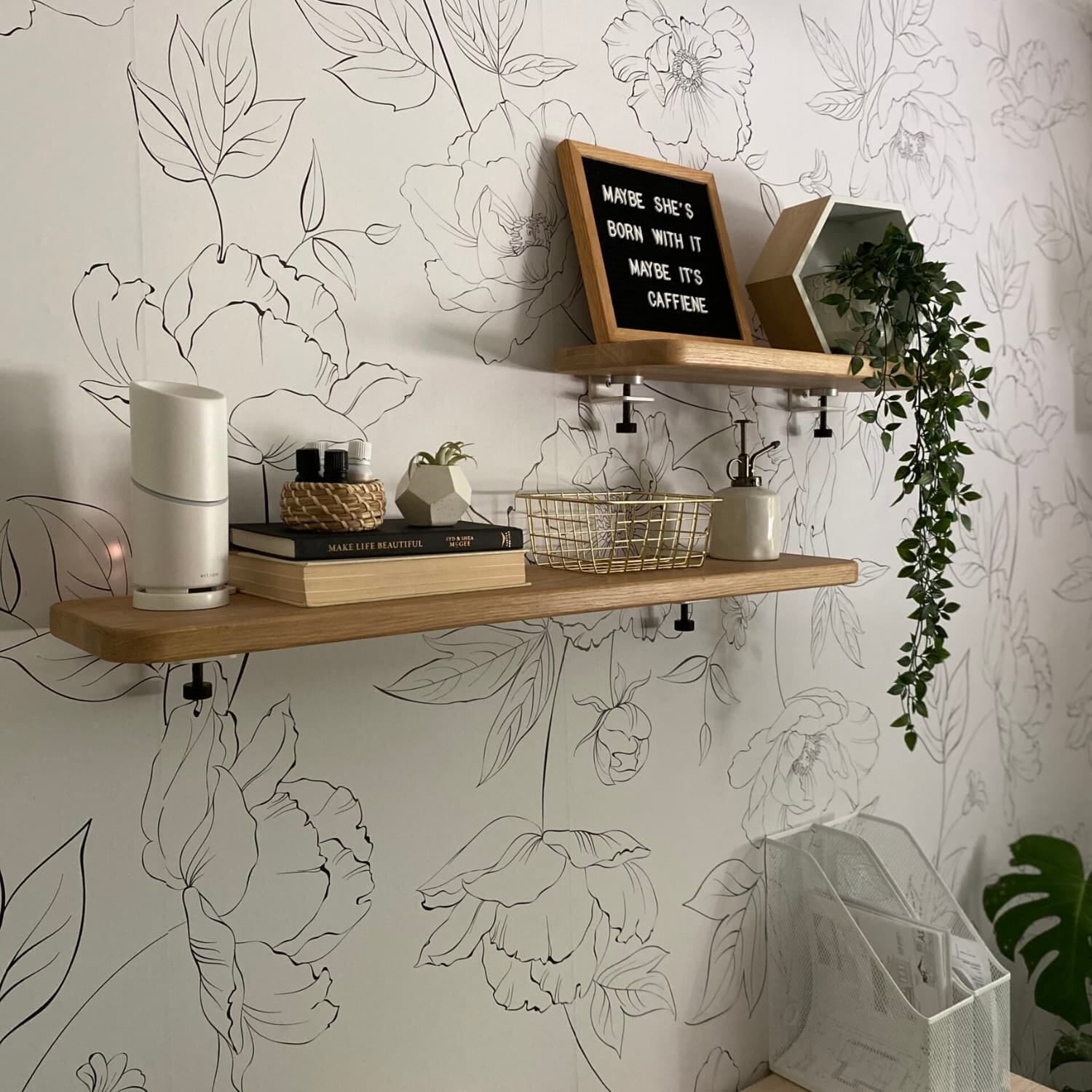 Hylleplate Eik 90cm - Bilde 5