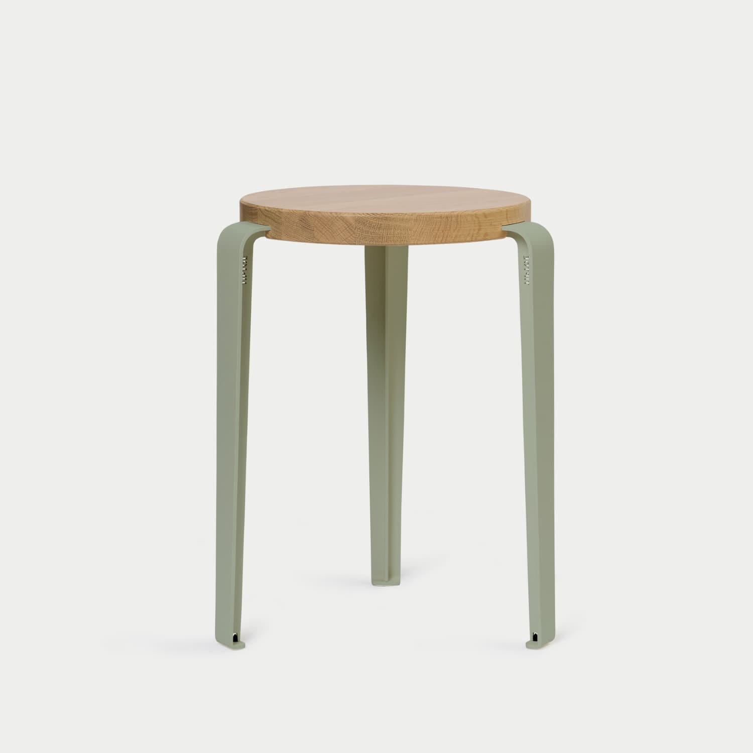 Stol Lou Oak/Eucalyptus Grey - Bilde 2