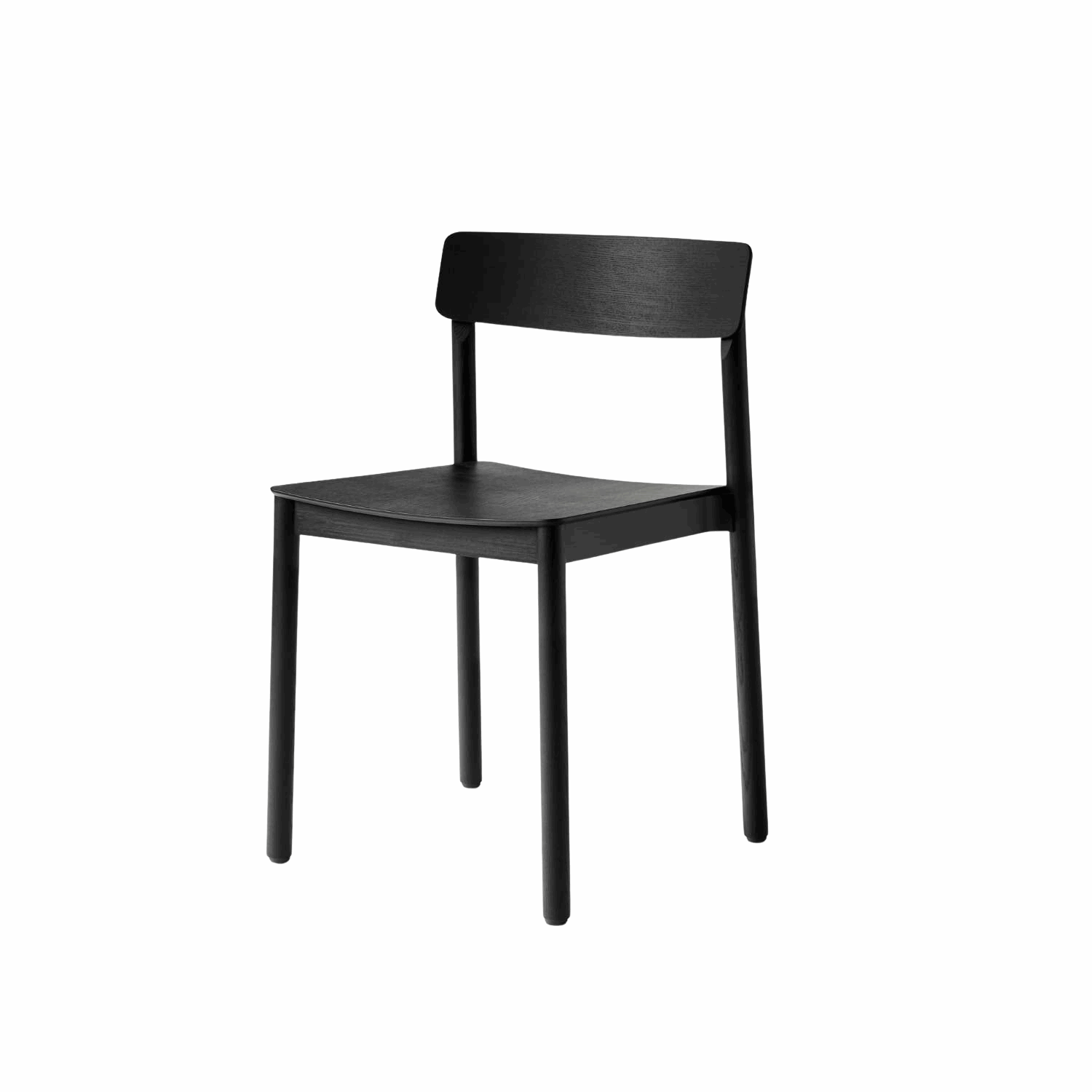Betty Stol TK2 Svartlakkert Ask