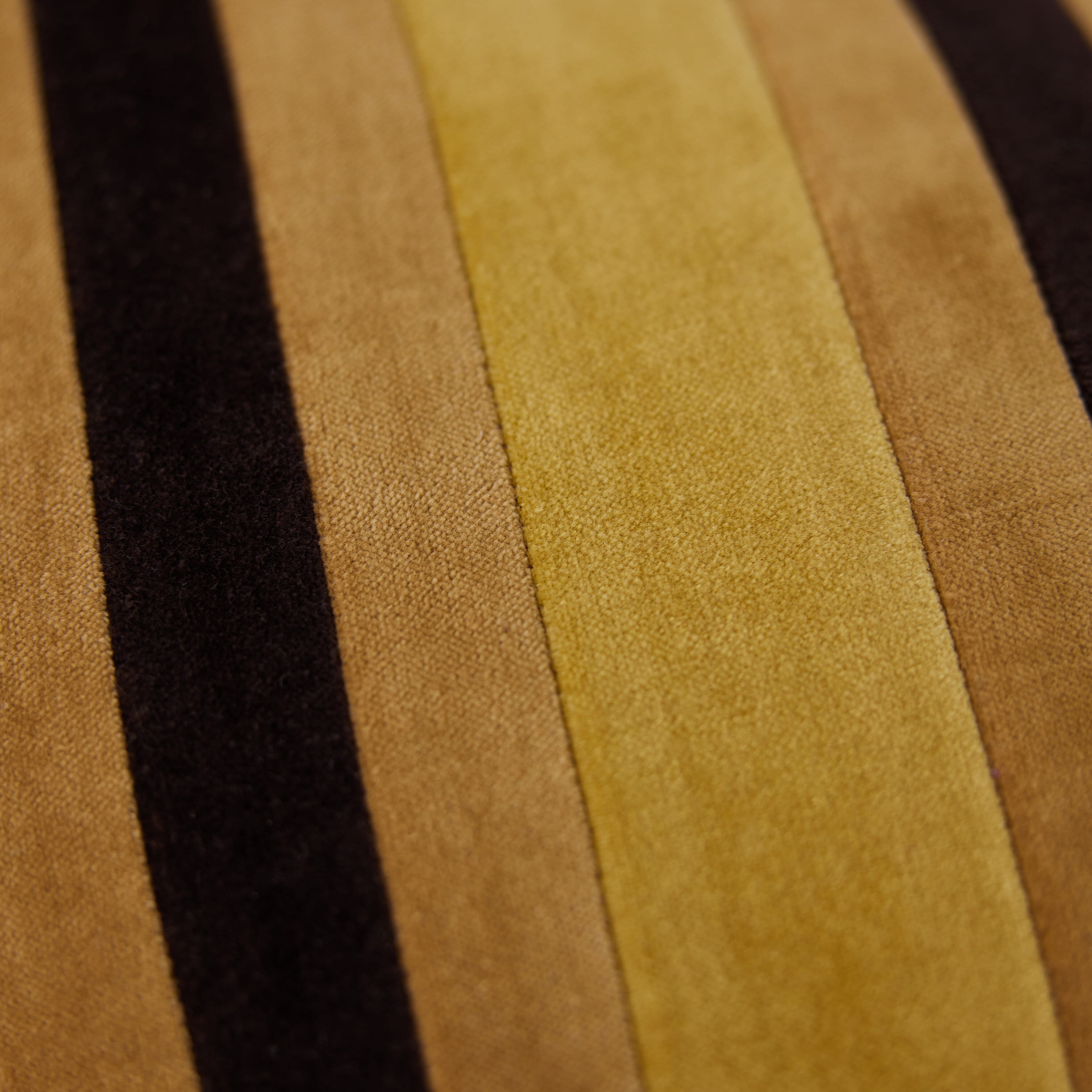 Pute Stripe Velvet Honey 50x30 - Bilde 8