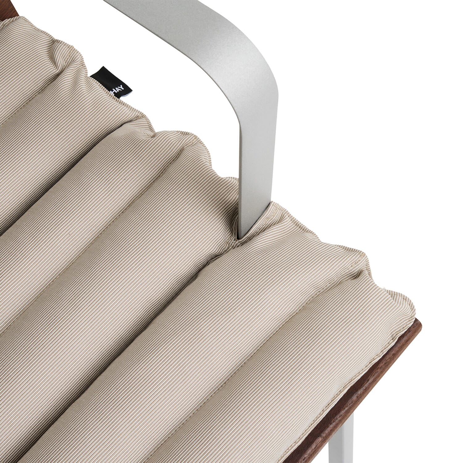 Quilted Seat cushion Armchair Beige - Bilde 2