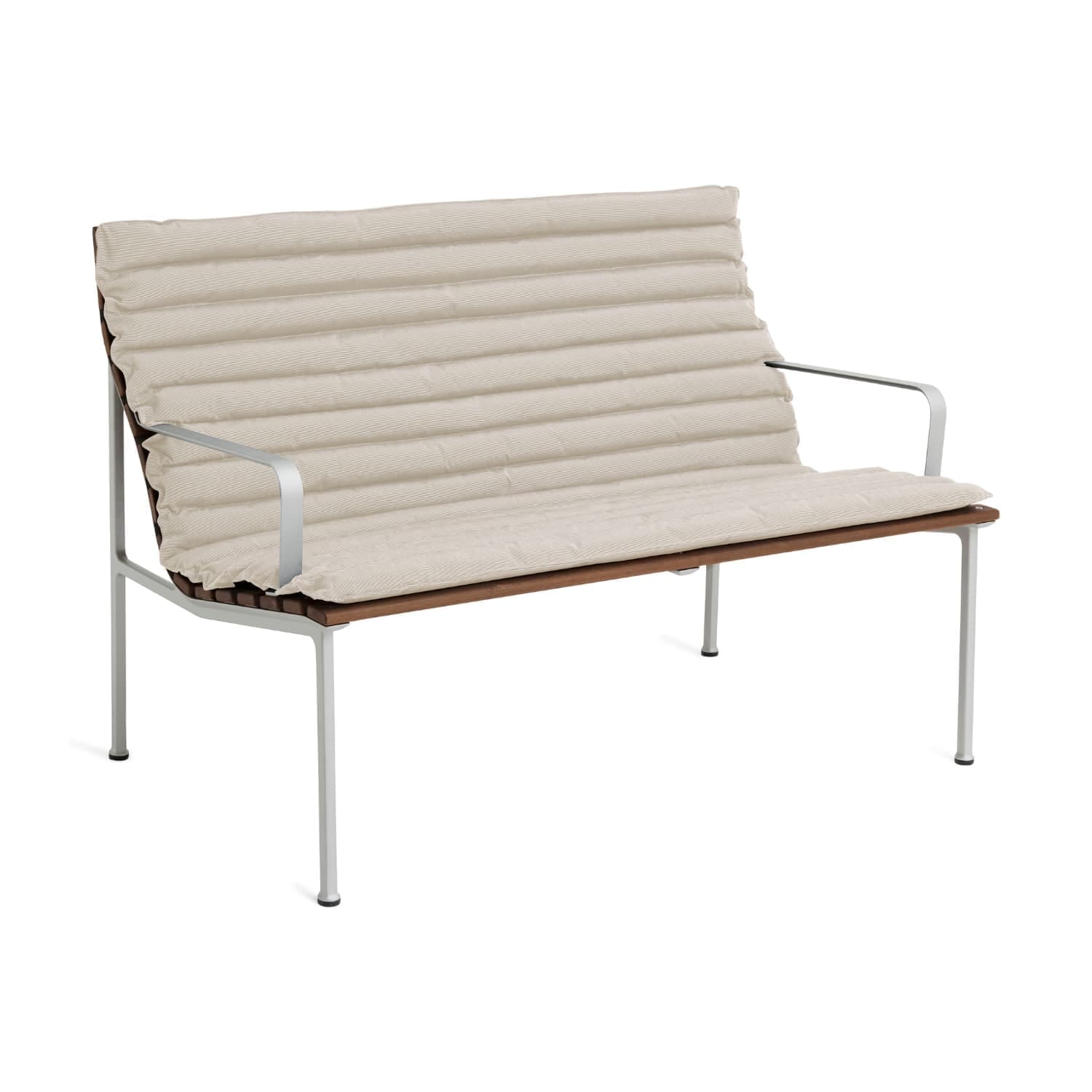 Quilted Lounge Bench Beige - Hovedbilde