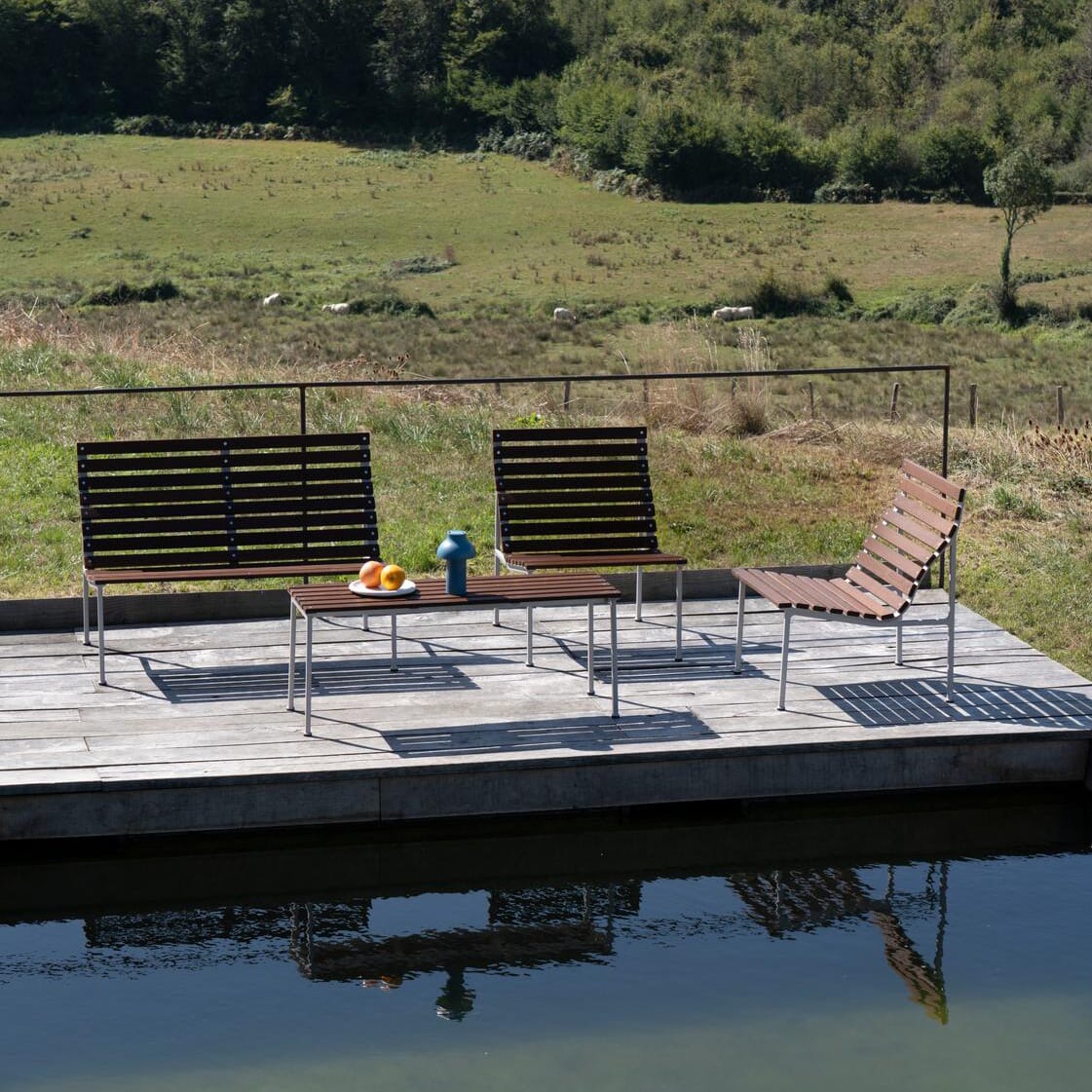Traverse Lounge Bench - Bilde 2