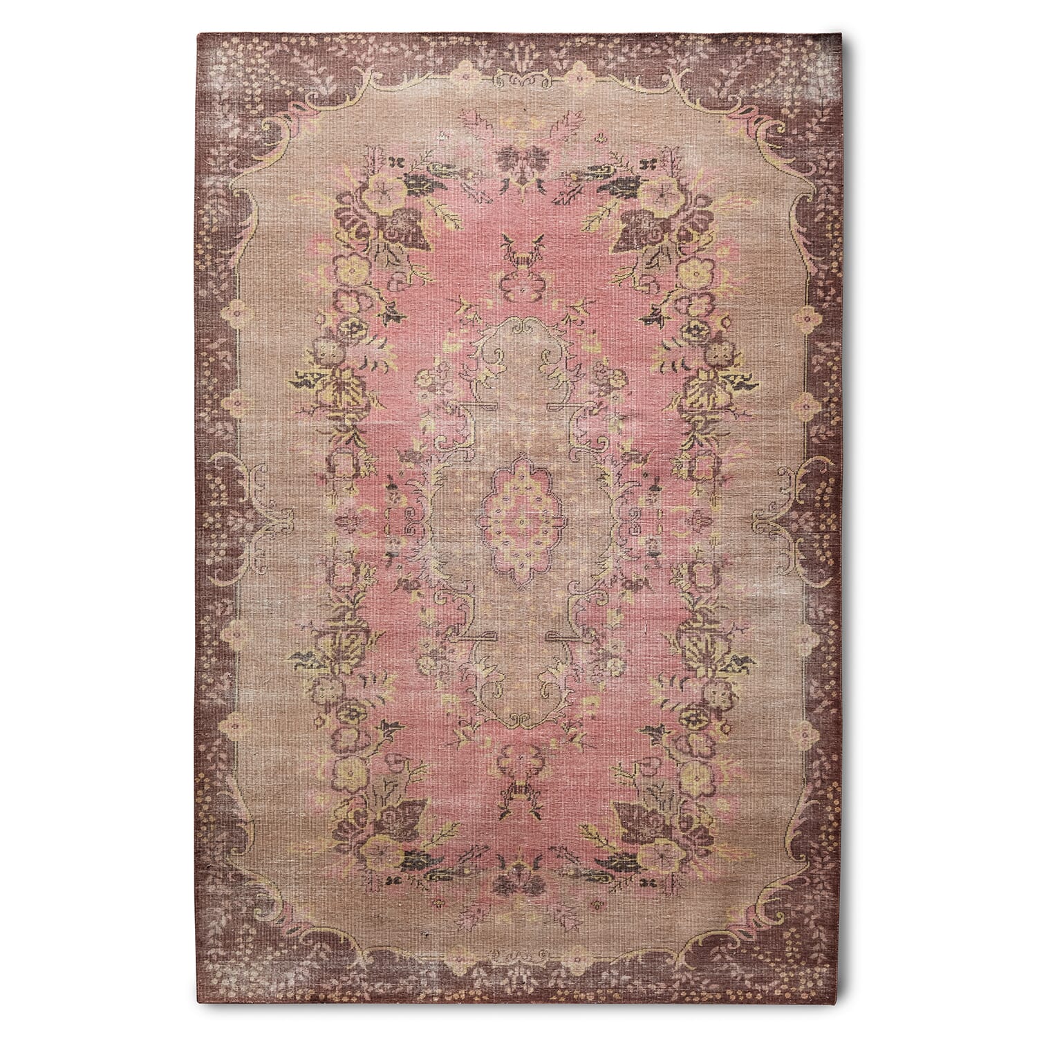 Gulvteppe Floral Pink 200x300 - Hovedbilde