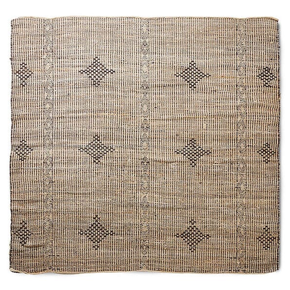 Gulvteppe Rustic Jute 200x200 - Hovedbilde