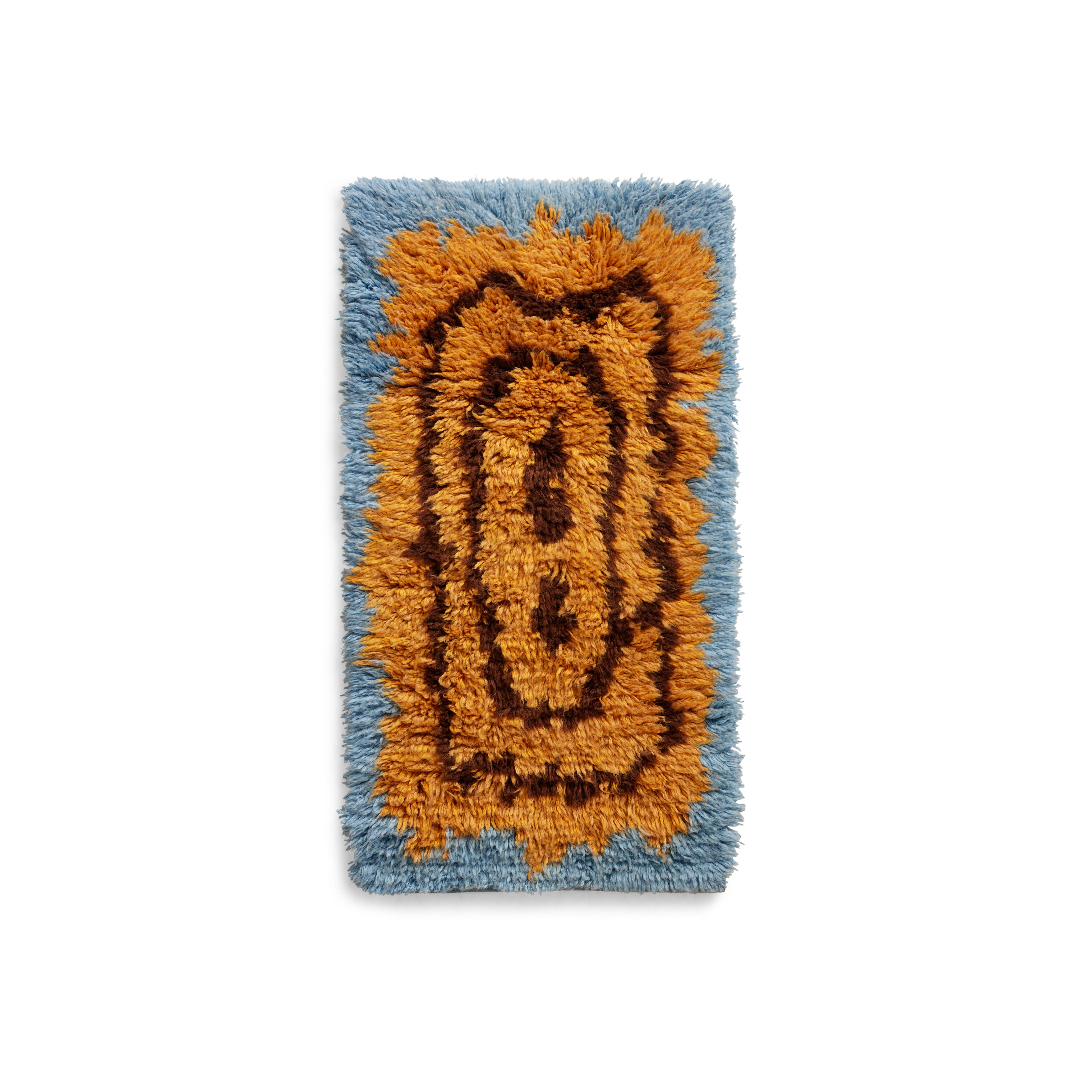 Gulvteppe Funk Blue/Yellow 60x115 - Hovedbilde
