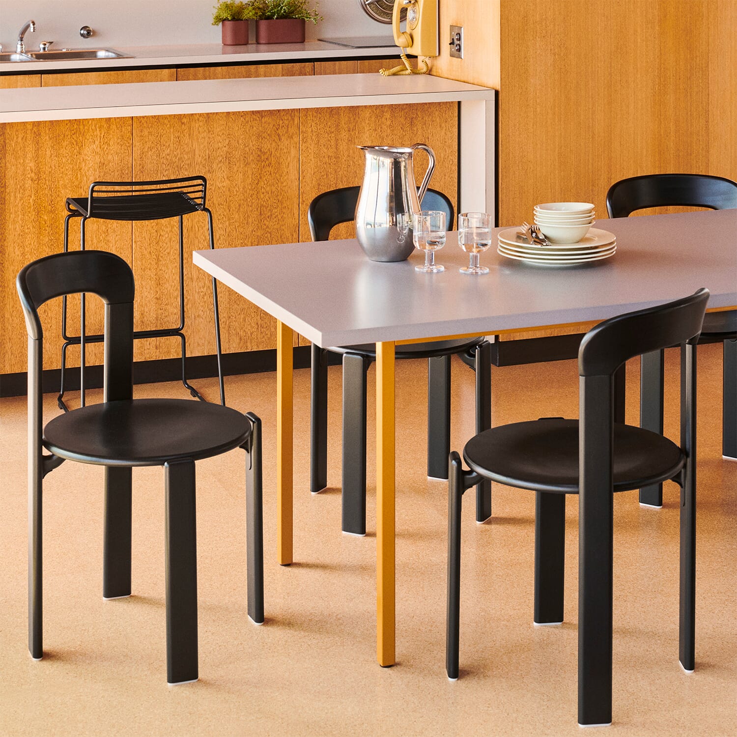 Rey Spisestol black - Bilde 4
