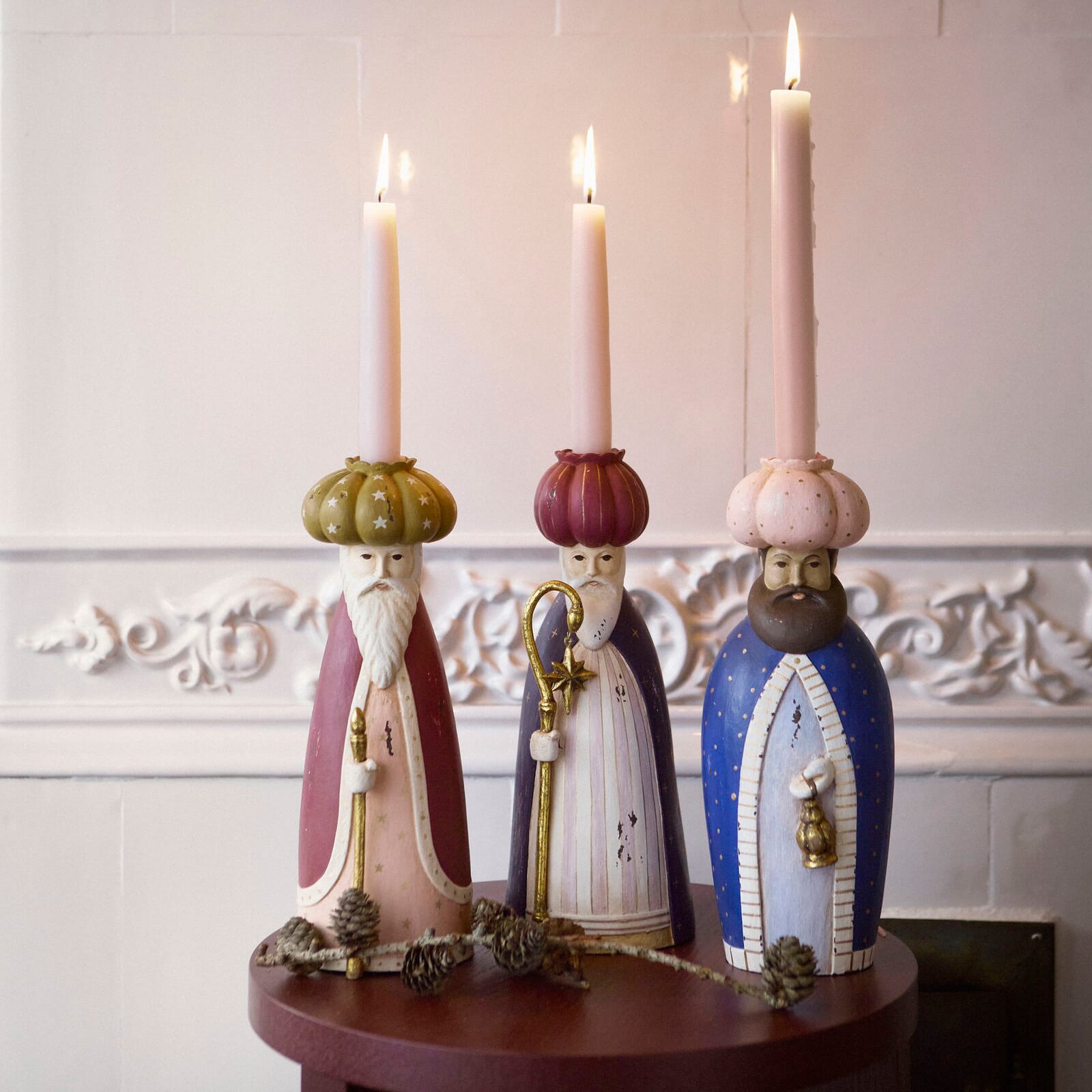 Lysestaker De Tre Vise Menn Ruby(stående) - Hovedbilde