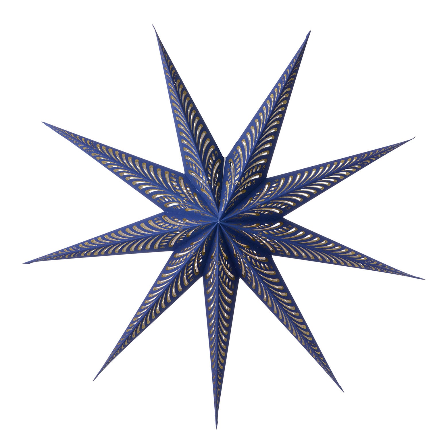 Papirstjerne Starlight Indigo 80cm - Bilde 3