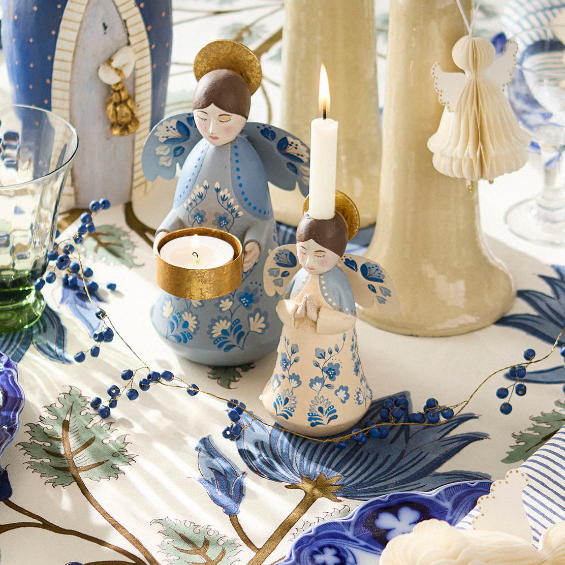 Lysestake Engel Marigold Blue