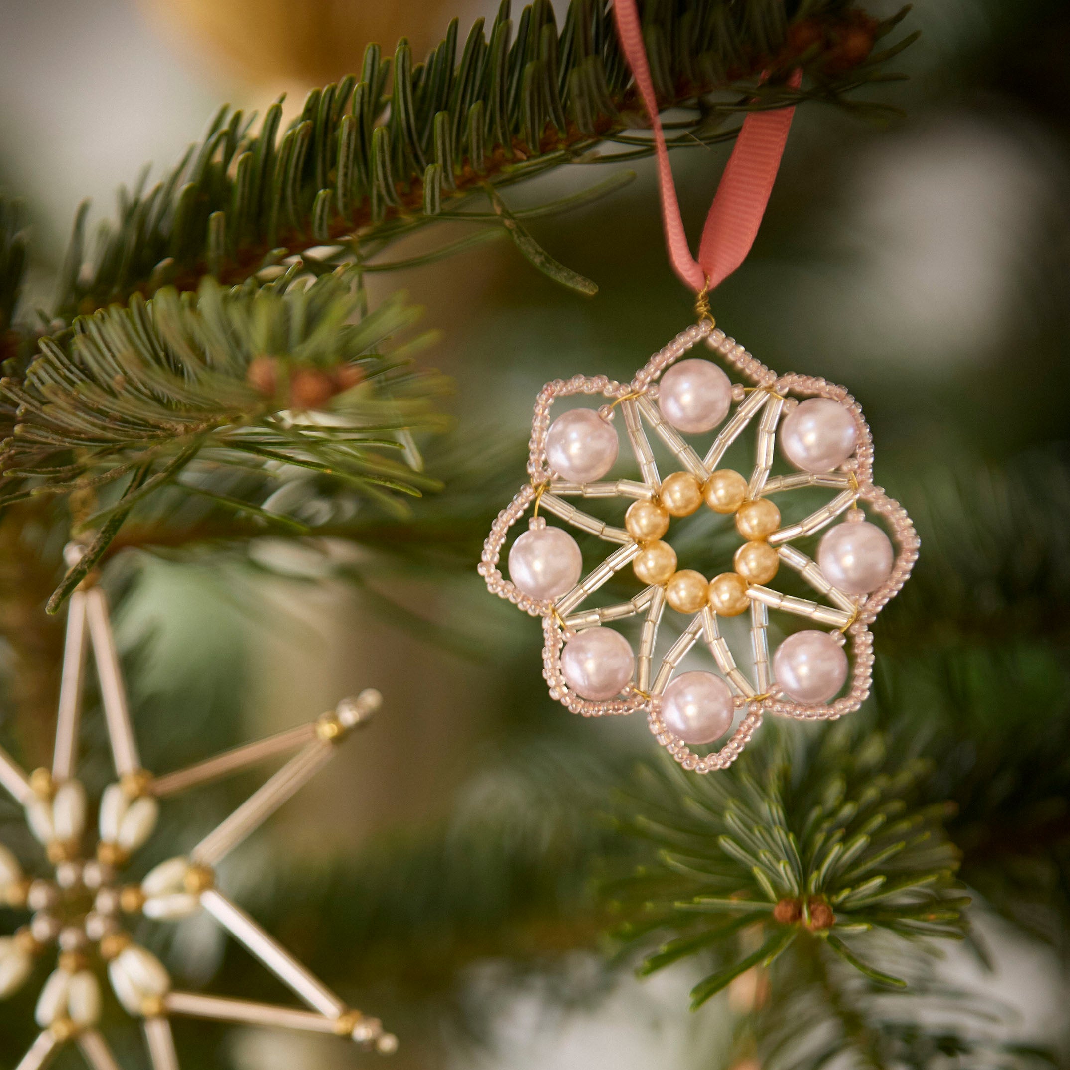 Juletrepynt Crystal Ø6,5cm Ellis Lilac