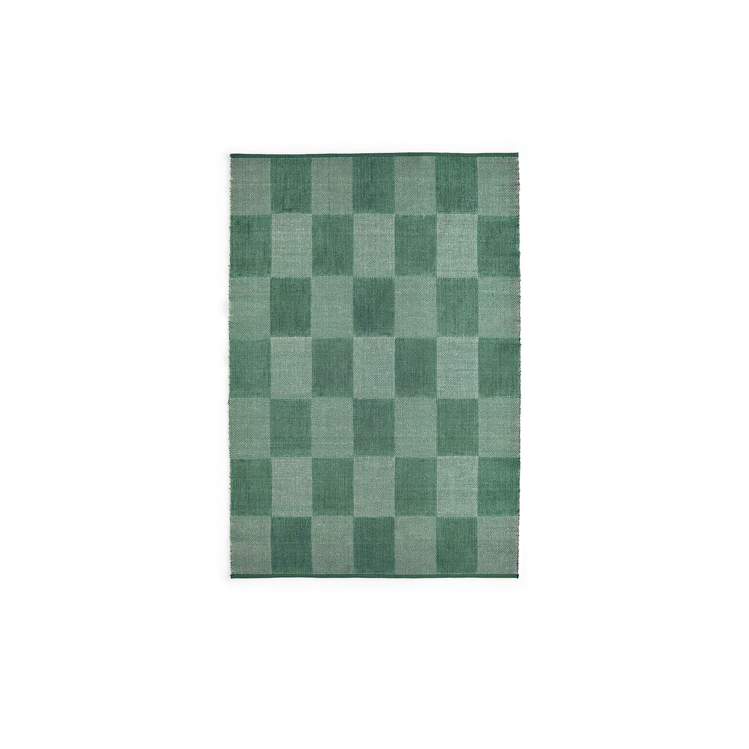 Gulvteppe Check Green 140x200 - Hovedbilde