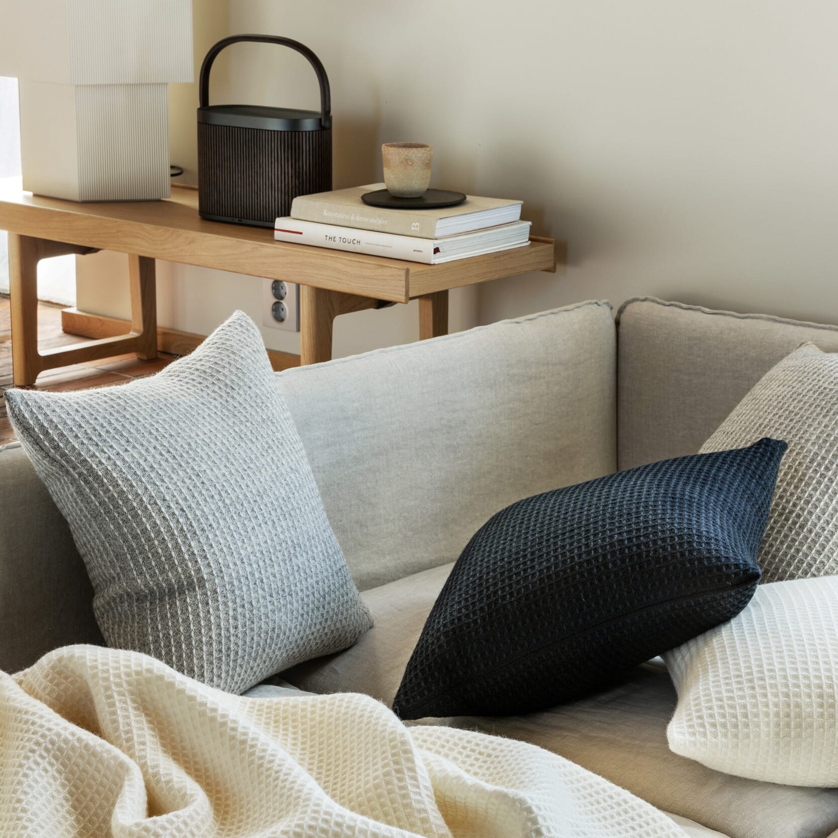 Pute Vega Grey 50x50 - Bilde 3