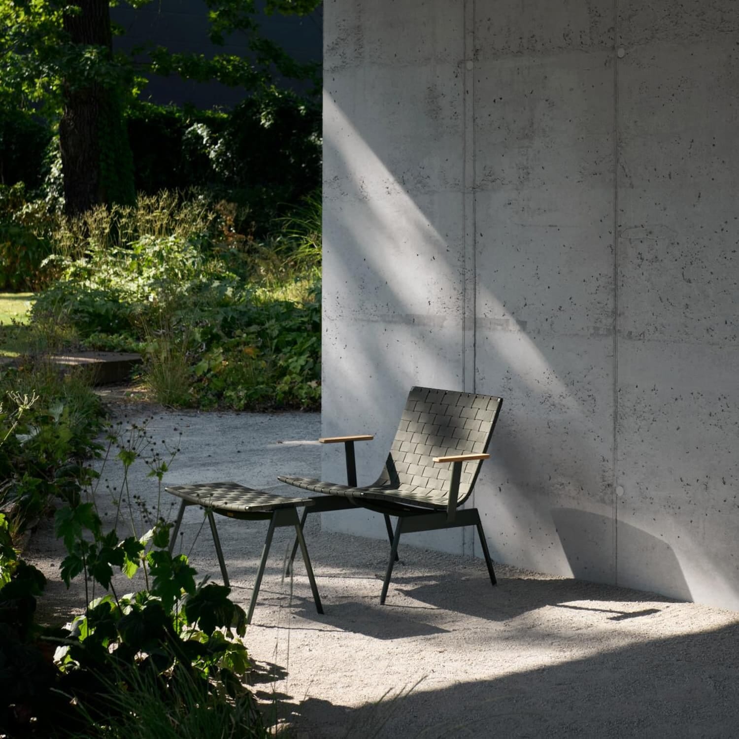 Ville Outdoor Lounge Chair AV45 With arms Bronze Green - Bilde 2