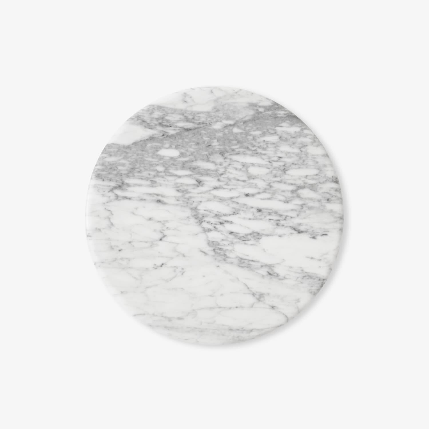 Marmortopp Bianco Carrara til Wire VP11 Stol