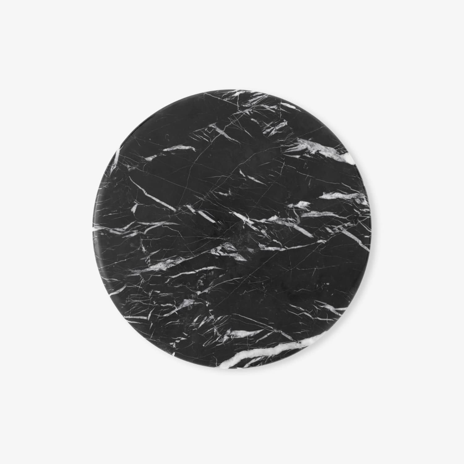 Marmortopp Nero Marquina til Wire VP11 Stol