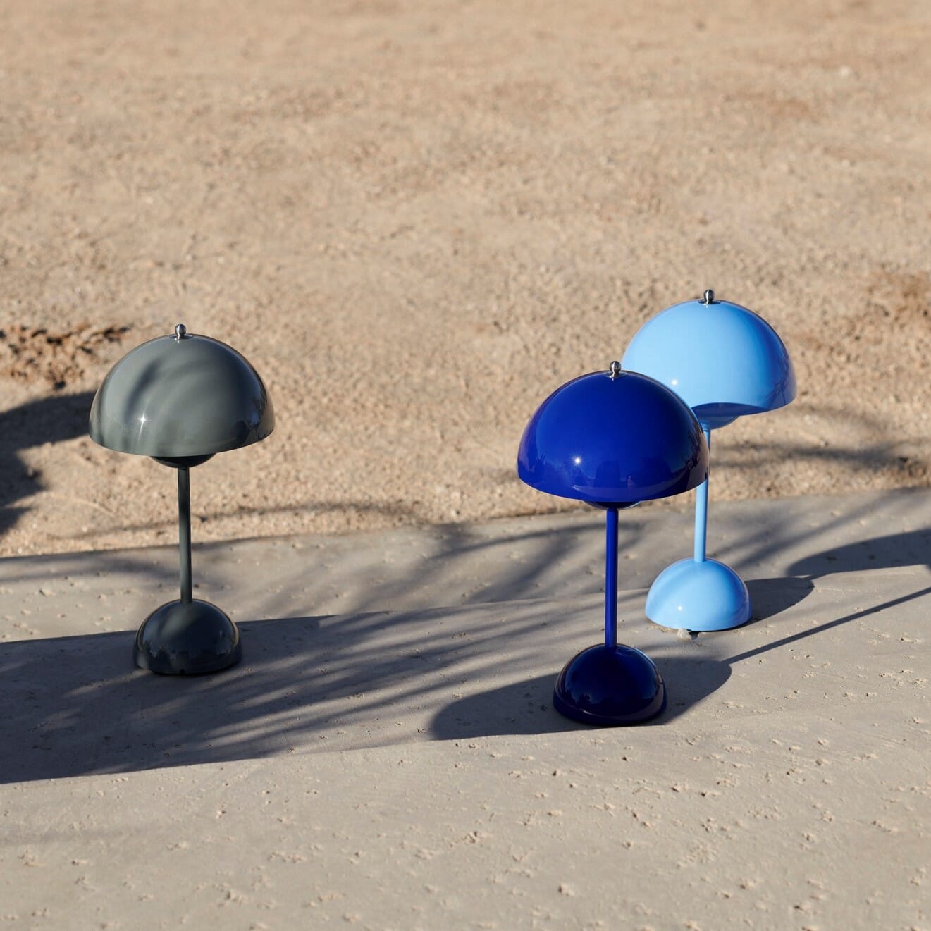Flowerpot VP9 Oppladbar Lampe Swim Blue - Bilde 6