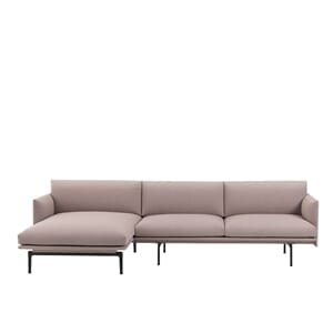 Outline Sofa Chaise Longue - left