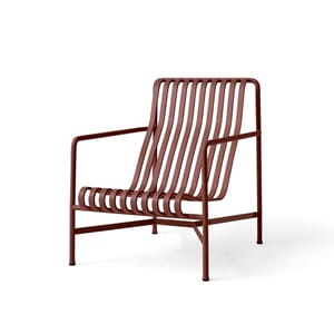 Palissade Lounge Chair High Iron Red